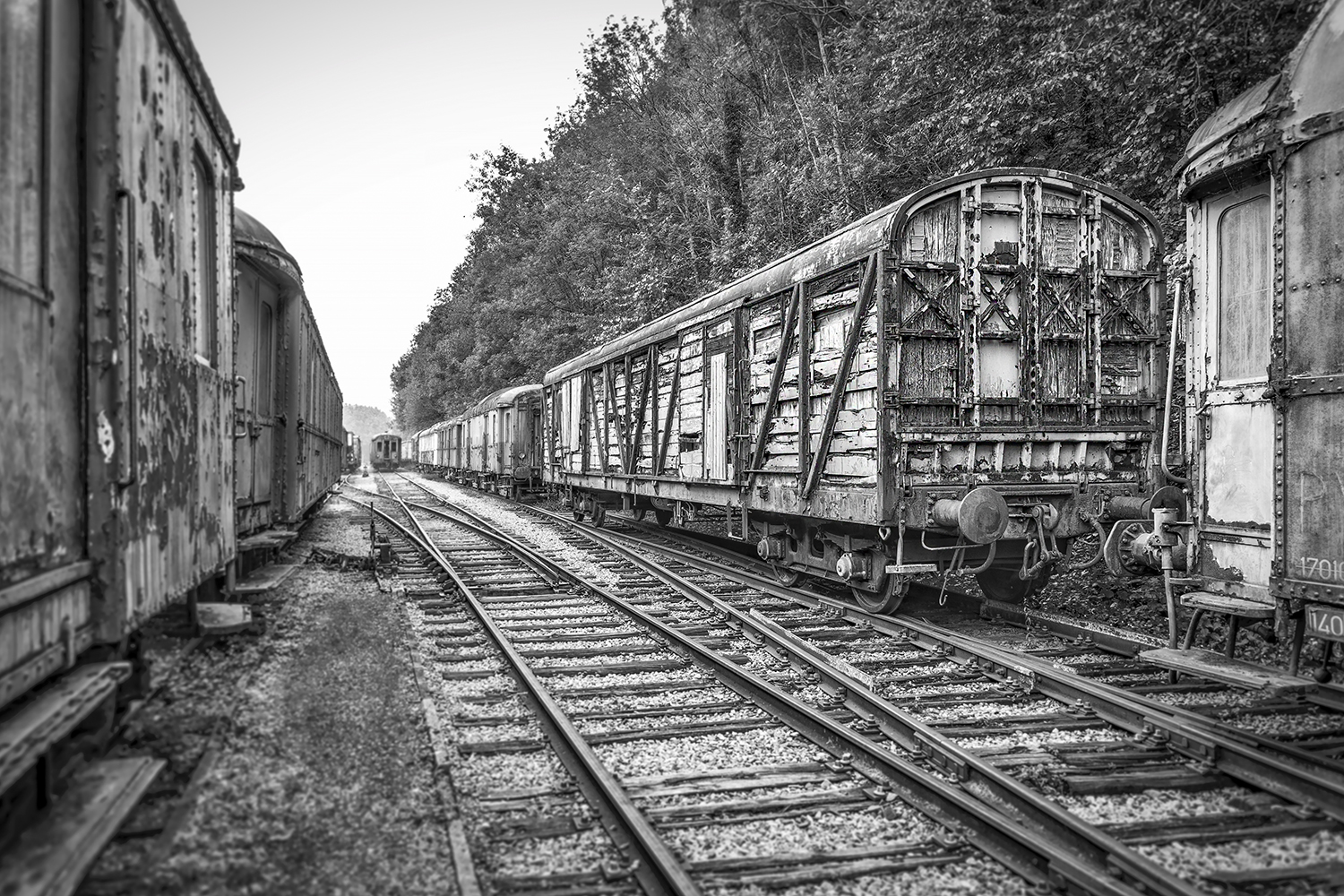 Oude treinwagon 2