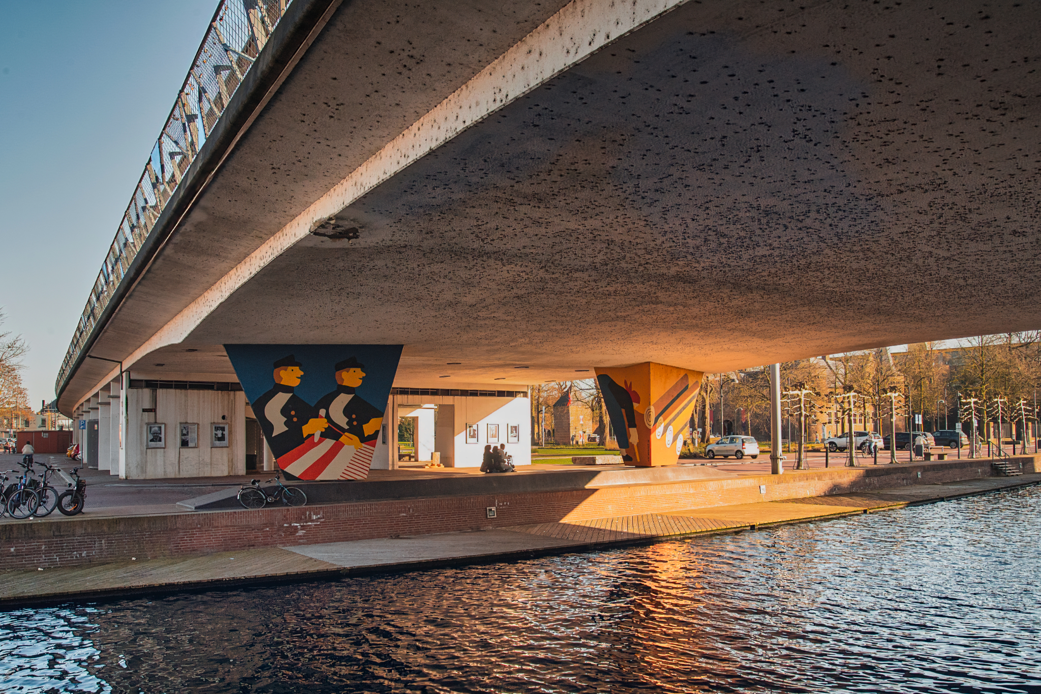 onder brug
